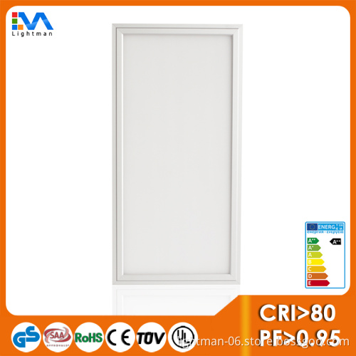energy efficient lighting solutions 20w 300x600 led ceiling panel light with ce rohs ip54 3 years warranty